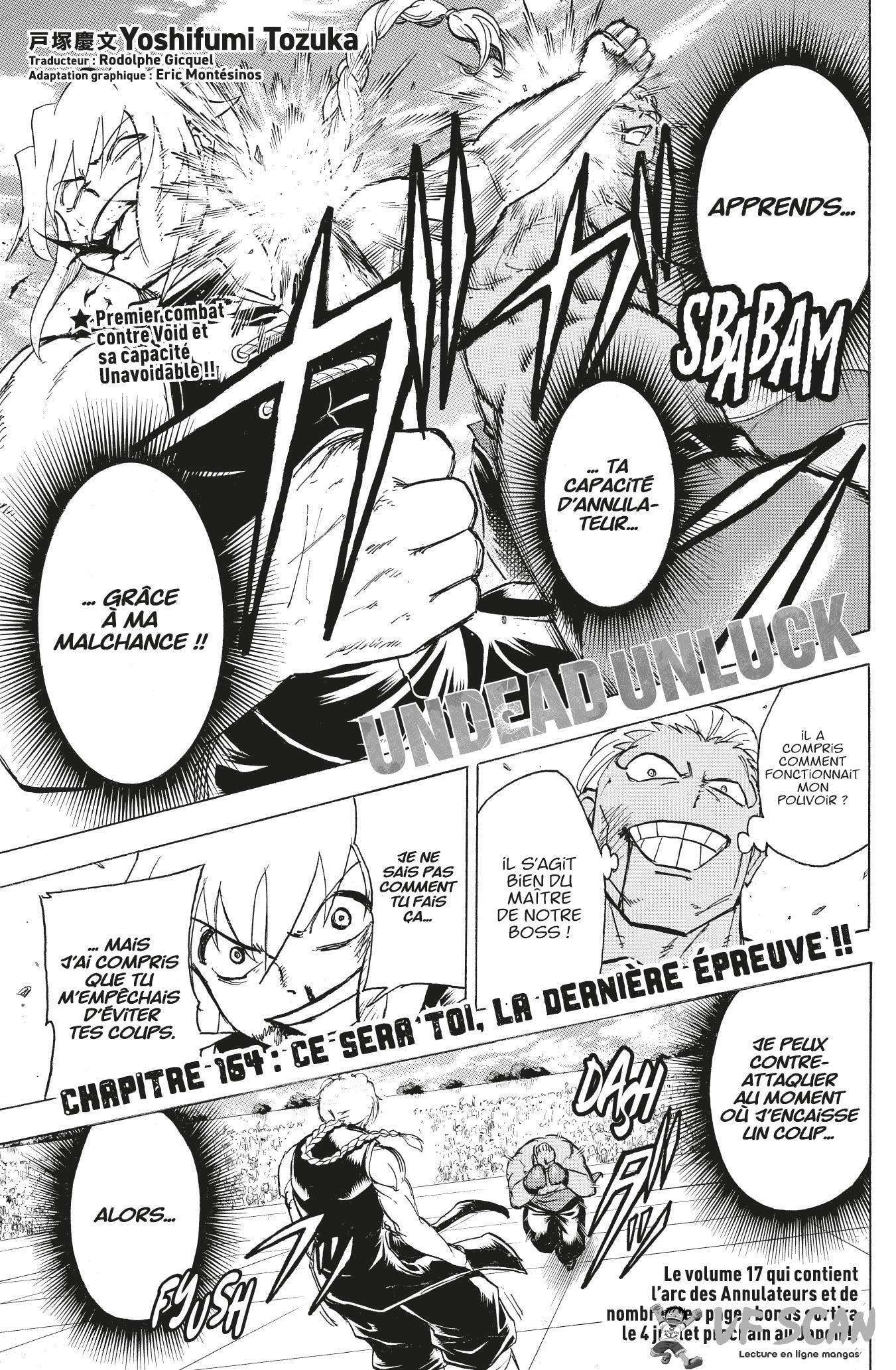 Read Undead Unluck FR Manga Online