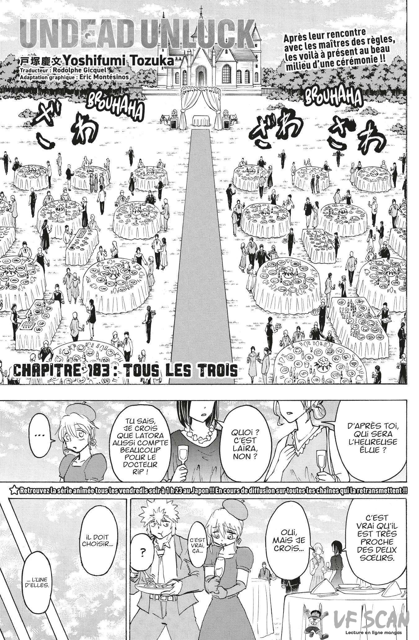 Read Undead Unluck FR Manga Online