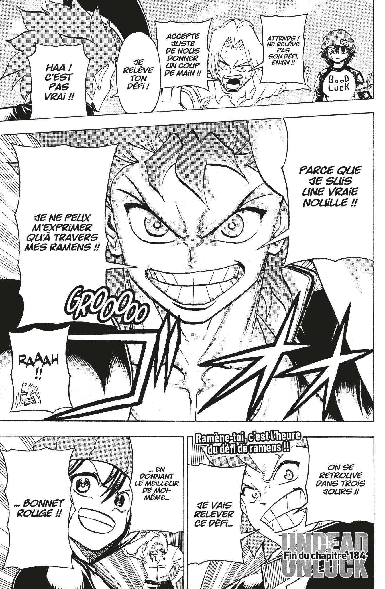 Read Undead Unluck FR Manga Online