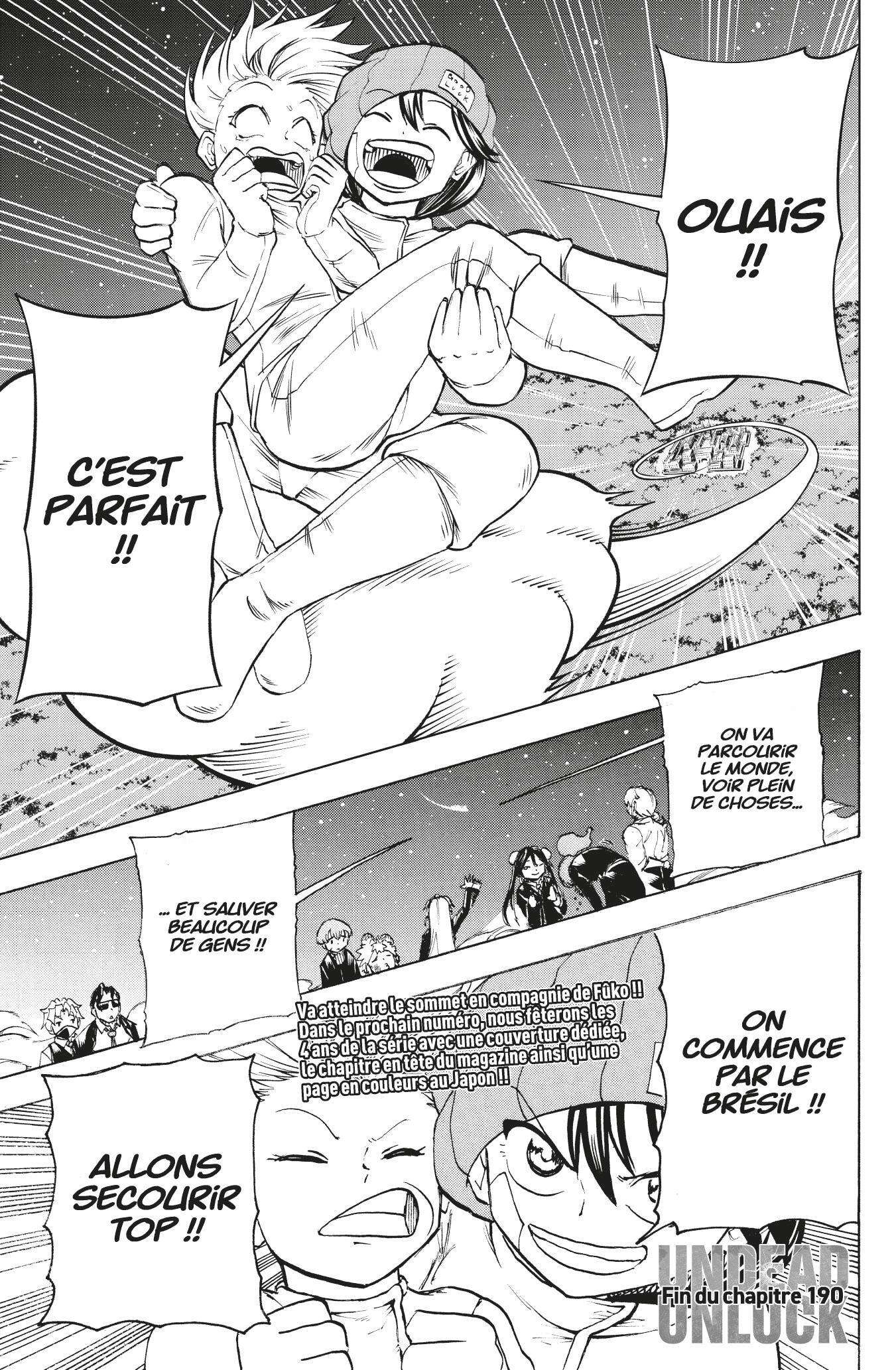 Read Undead Unluck FR Manga Online