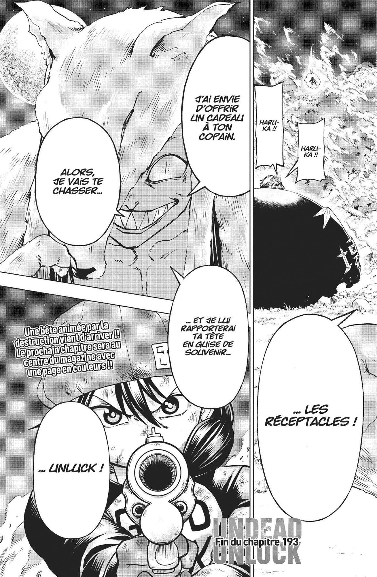 Read Undead Unluck FR Manga Online