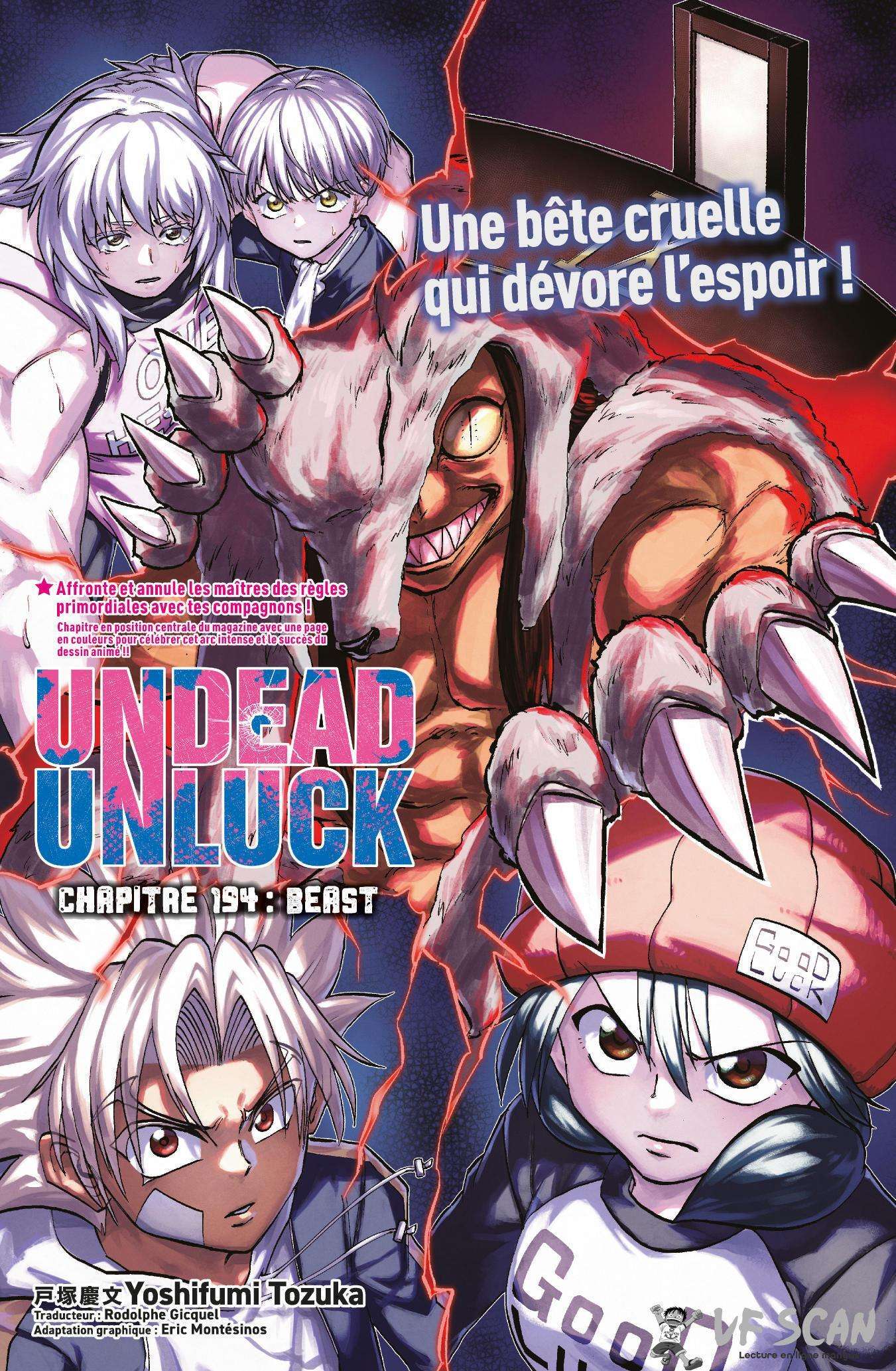 Read Undead Unluck FR Manga Online
