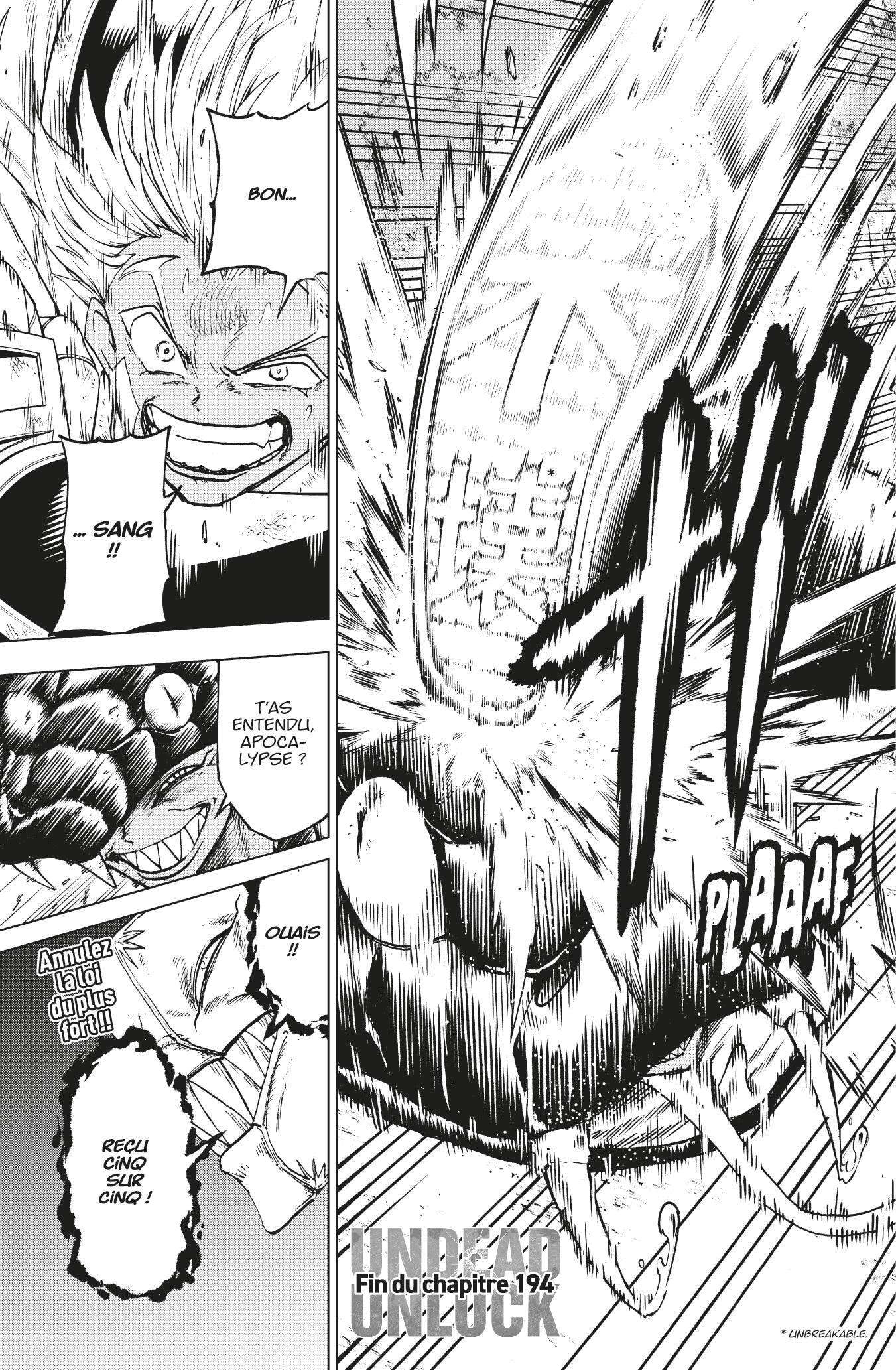 Read Undead Unluck FR Manga Online