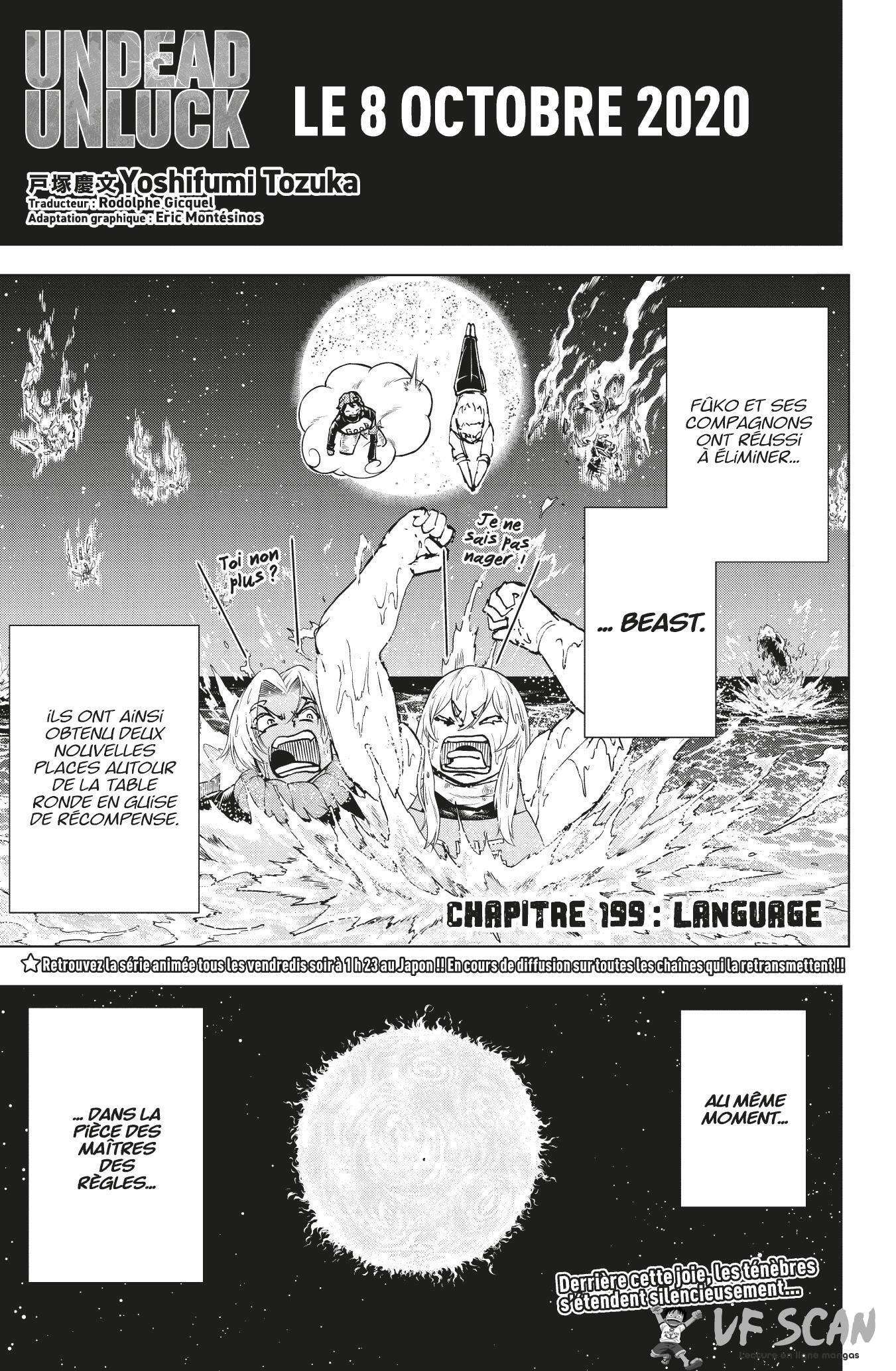 Read Undead Unluck FR Manga Online