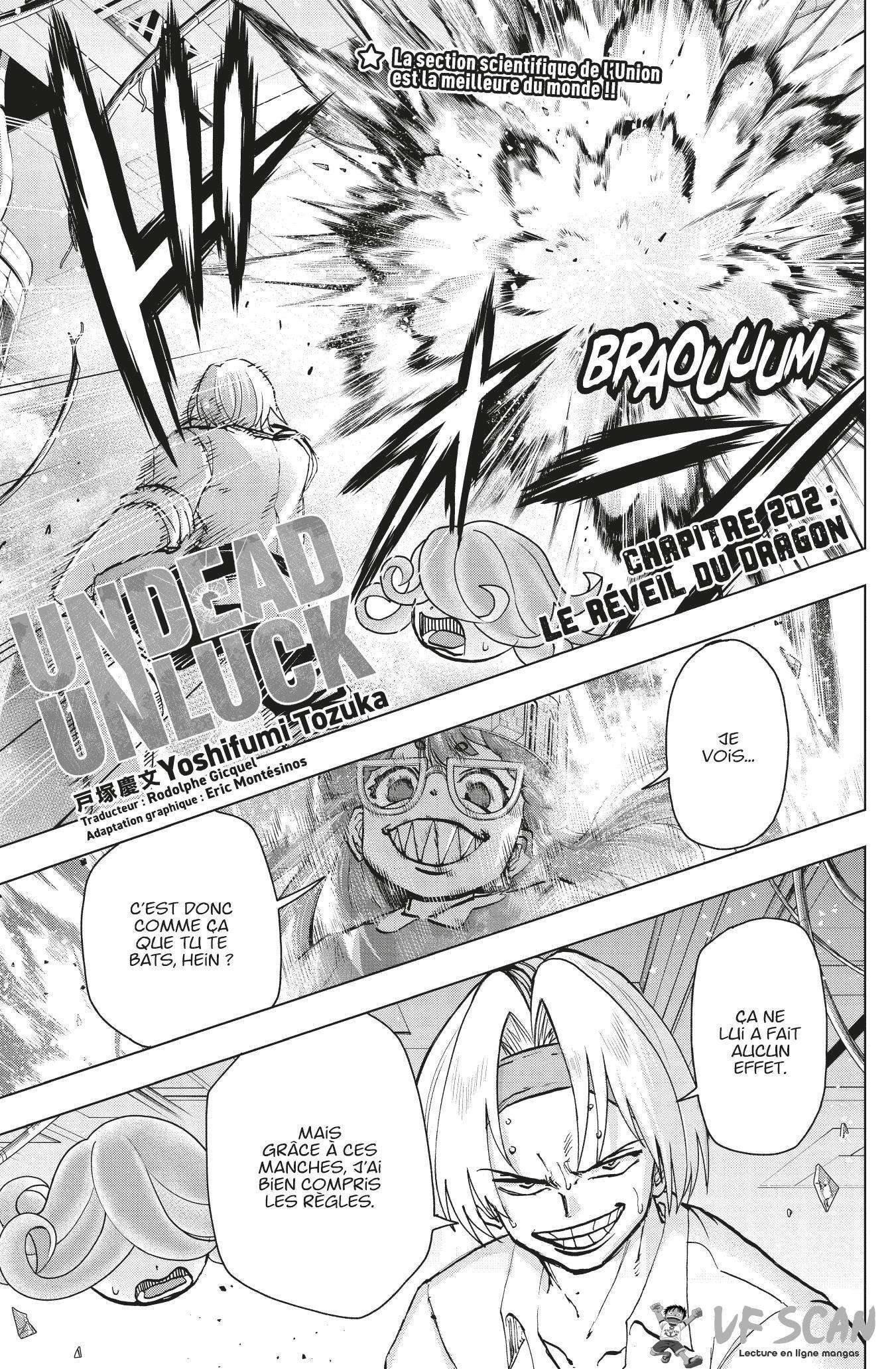 Read Undead Unluck FR Manga Online